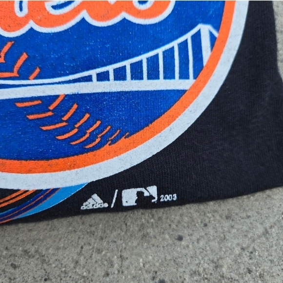 Vintage New York Mets t shirt 2003 Majestic Tag Made in USA Size Mens XL - Picture 4 of 6